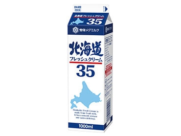 【雪印メグミルク】 北海道フレッシュクリーム35　1Ｌ